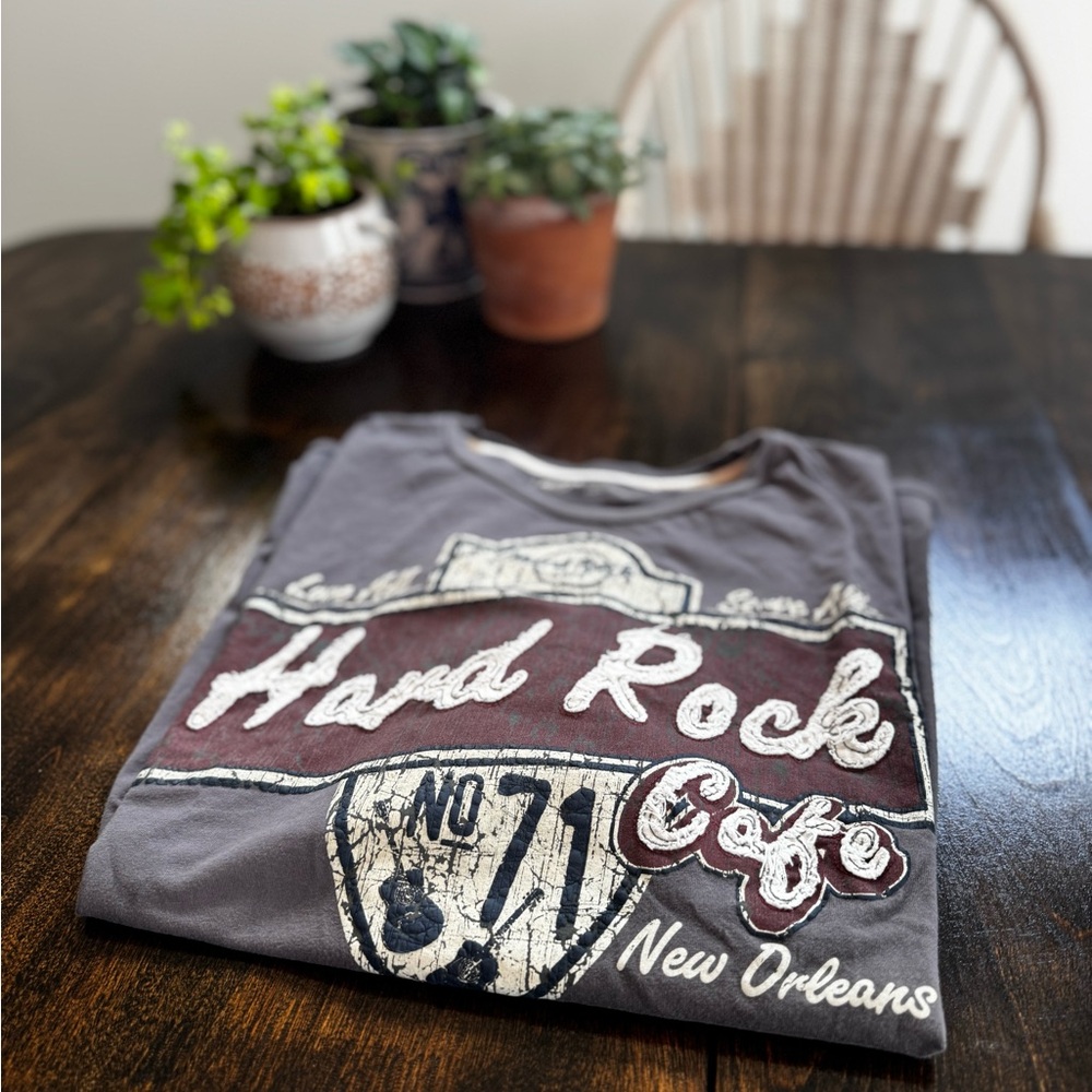 Hard Rock Cafe New Orleans Tee XL | Route 71 Graphic | Classic Vintage Style